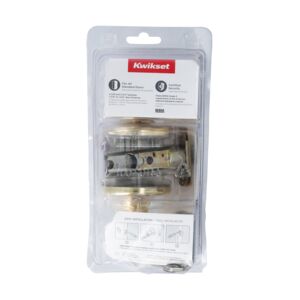 ENTRY KNOB GRADE 3 LEFT PB STEEL KWIKSET ENTRY KNOB GRADE 3 LEFT PB STEEL KWIKSET